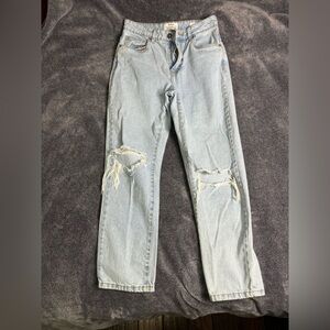 Cotton On “Mom jean” size 6, light wash, like new